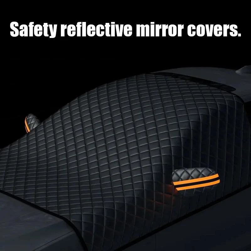Magnetic Windshield Cover for Cars - Frost Protection and UV Shield
