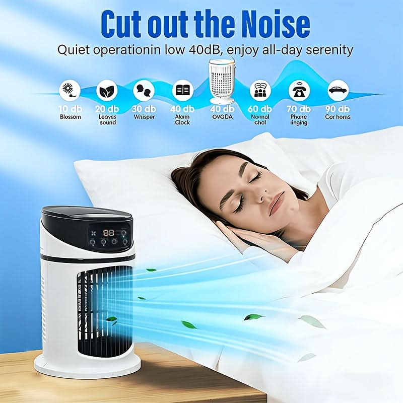 Mist Cooling Fan for Refreshing Air Circulation