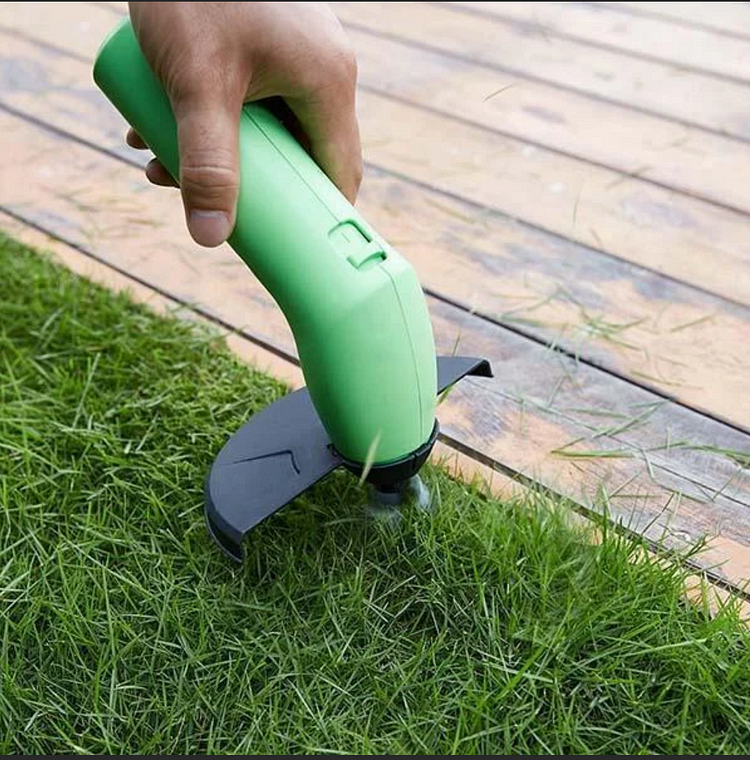 Compact Battery-Powered Weed Trimmer
