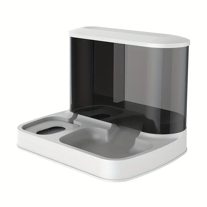 Dual Automatic Pet Feeder and Water Dispenser System