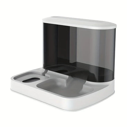 Dual Automatic Pet Feeder and Water Dispenser System
