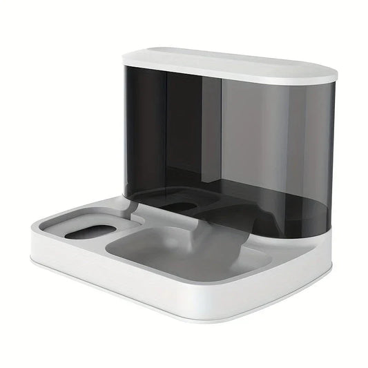 Dual Automatic Pet Feeder and Water Dispenser System