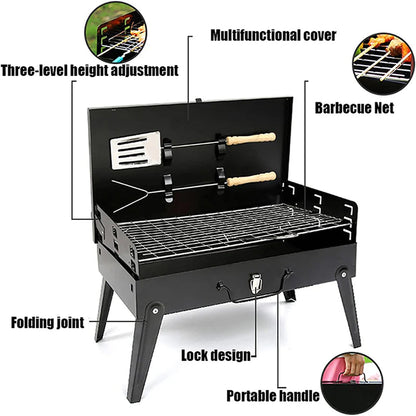 Foldable Grill for Outdoor Cooking