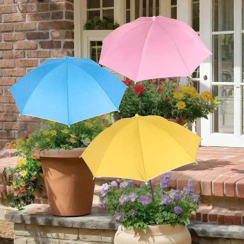 Adjustable UV Plant Protection Umbrella with Ground Spike - Weatherproof, Ø 60 cm