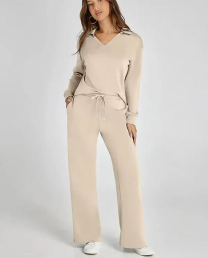 Cozy Hoodie Set in Violet | Stylish and Comfortable Lounge Wear