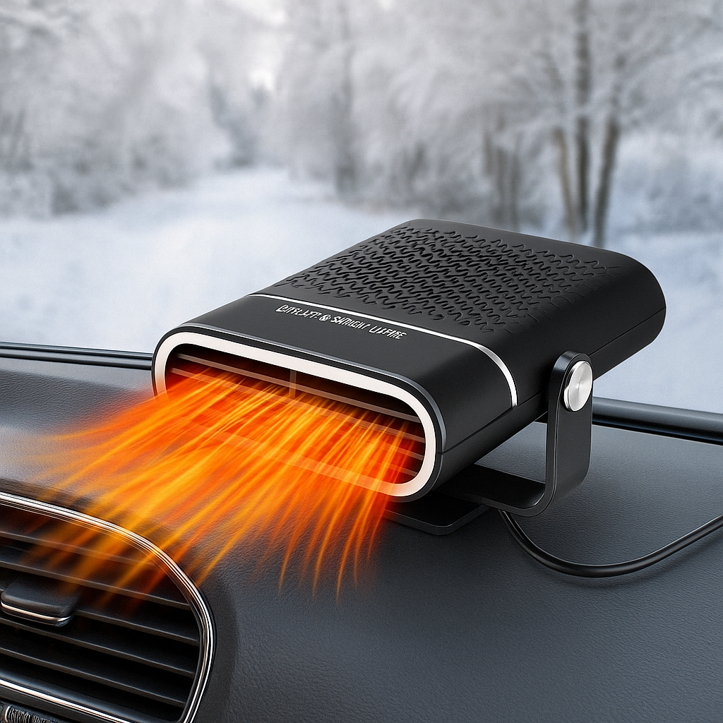 Portable Car Heater and Dehumidifier – 12V USB Fan