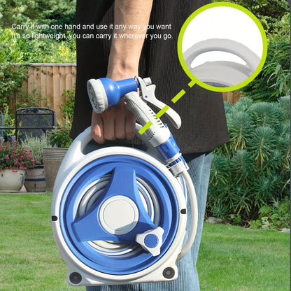 Retractable Hose Reel for Convenient Outdoor Watering