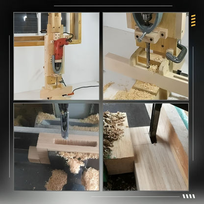 PrecisionCraft Pro - Effortlessly Create Flawless Square Holes