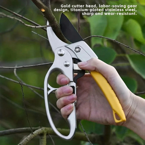 Pulley Garden Pruner with SK5 Steel | Energy Efficient for 18 mm | Professional Tree Shears