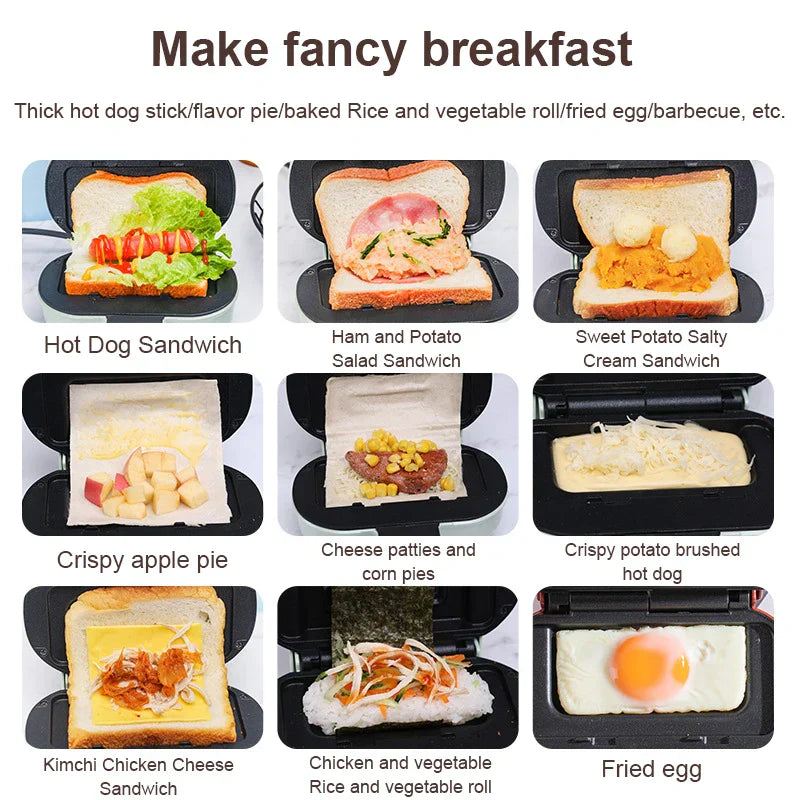 Quickly Prepare Hot, Perfect Sandwiches in Minutes