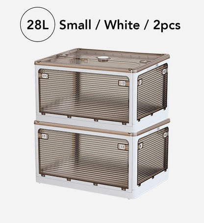 Versatile Collapsible Clear Storage Organizer