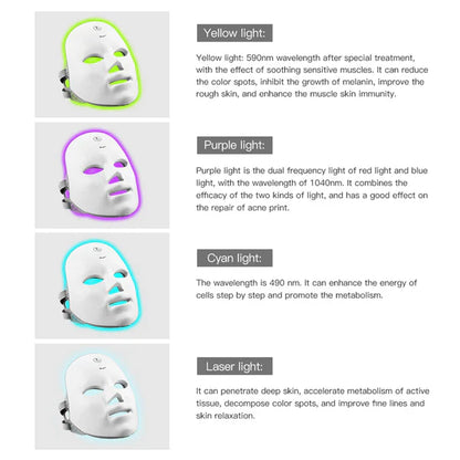Revitalizing LED Facial Mask for Radiant Skin