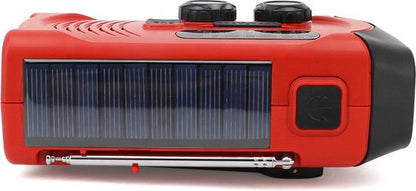 EcoSmart Emergency Weather Radio with Hand Crank and Solar Power