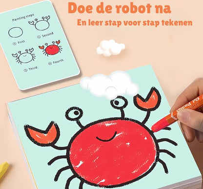 Drawing Skills Enhancer for Kids | Educational Toy with 100 Art Cards