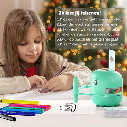 Drawing Skills Enhancer for Kids | Educational Toy with 100 Art Cards