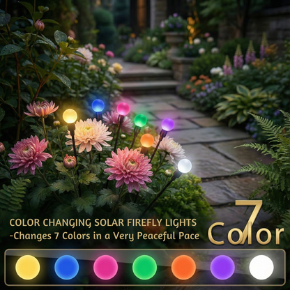 Luminous Solar Garden Lights with Starburst Glow | Eco-Friendly Outdoor Lighting