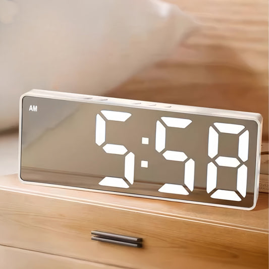 Digital Wake-Up Alarm Clock with Sunrise Light Display