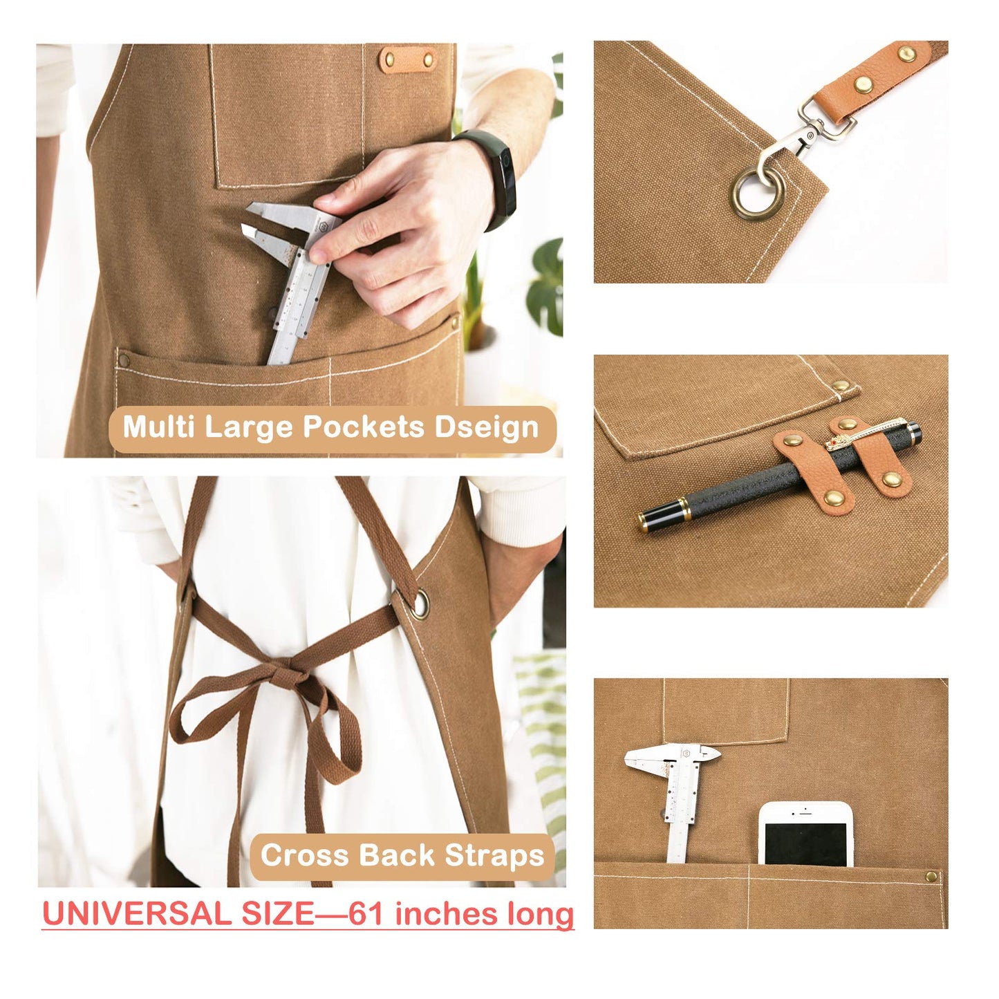 Durable Universal Apron Skirt for Clean and Organized Cooking