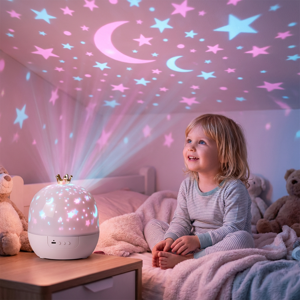 2-in-1 Children's Night Light and Projector