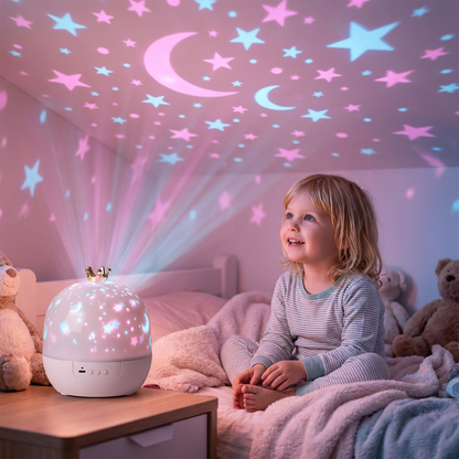 2-in-1 Children's Night Light and Projector