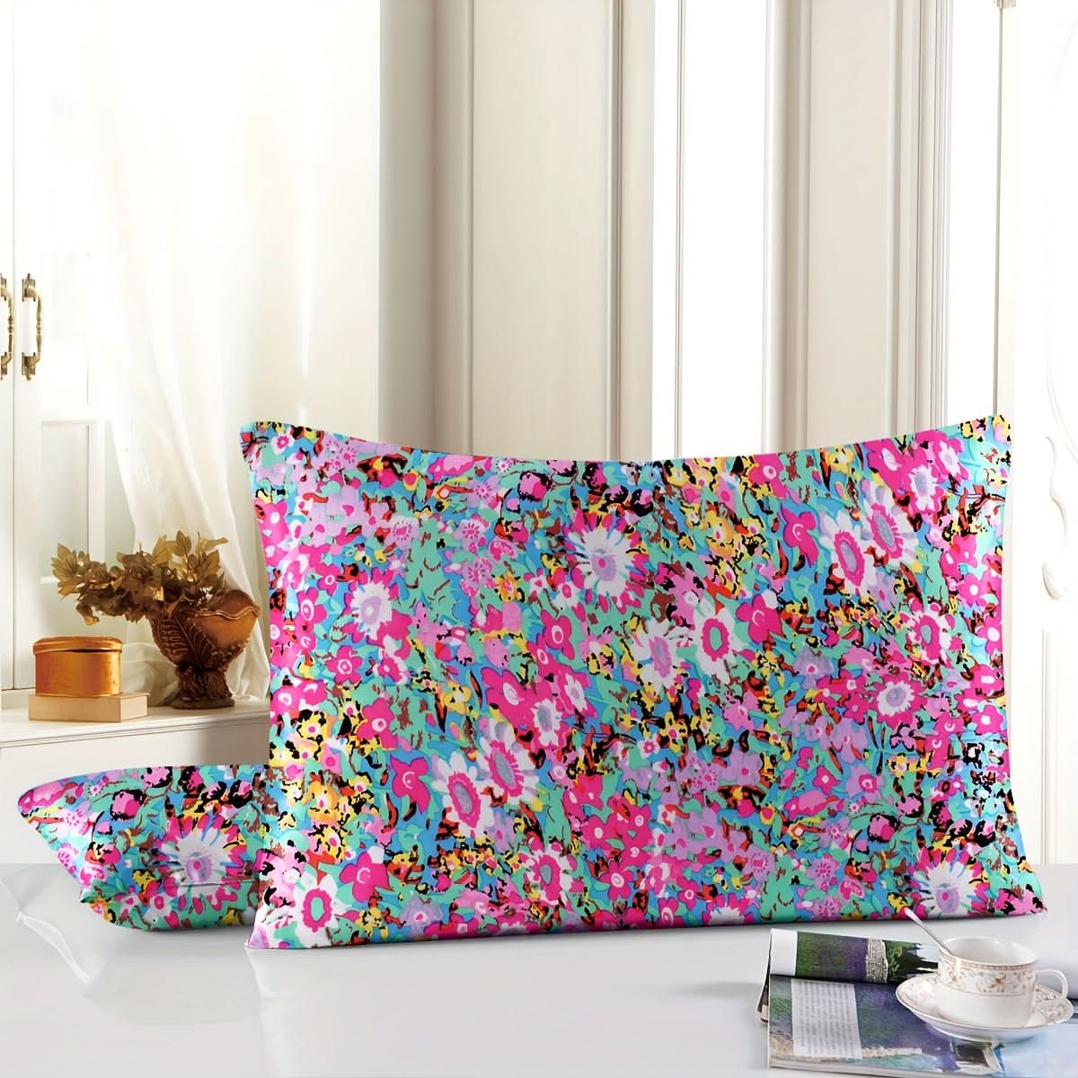 Zippered Pillowcase with Pattern for a Comfortable Sleep