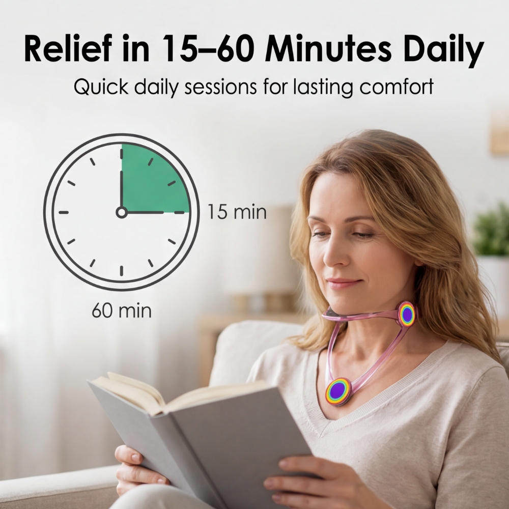 Neck Pain Relief with Comfortable All-Day Wear