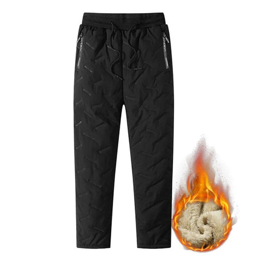 Thick Fleece Cotton Pants for Men and Women – Warm Winter Sweatpants