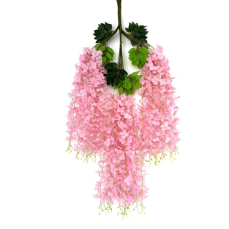Vibrant, Lush Wisteria Plant that Requires No Watering