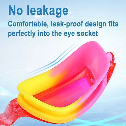 Children's Anti-Fog Swim Goggles with Wide View - Available in UK
