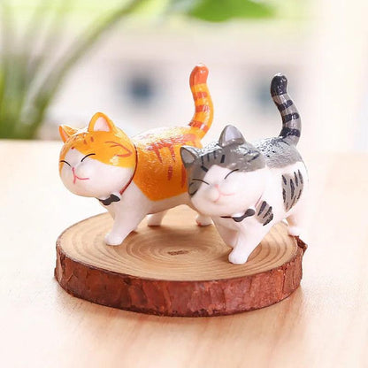 Charming Cat Figures to Brighten Any Environment Instantly
