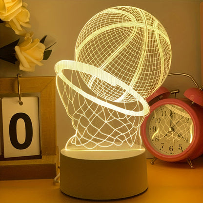 3D Basketball Lamp – Transform Your Room with Stunning Lighting