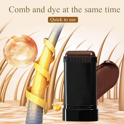 QuickCover Hair Touch-Up Comb | Effortlessly Conceal Gray Roots