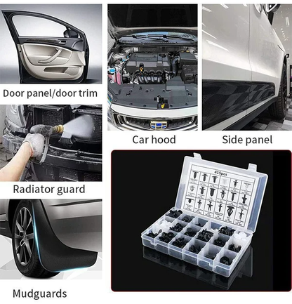 Versatile Car Fastener Replacement Kit
