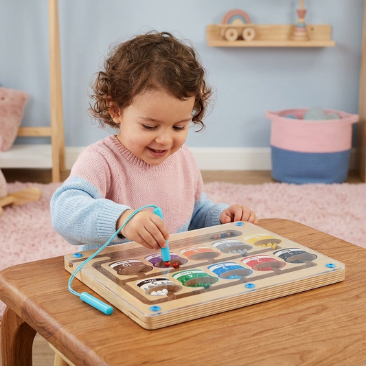 Magnetic Maze Game for Montessori Learning