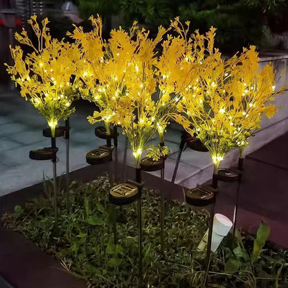 Artificial Garden and Lawn Plants - Rape Flower Ornament for Indoor and Outdoor Decor