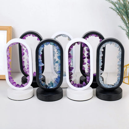 Handcrafted Amethyst Lamp for Atmosphere and Relaxation