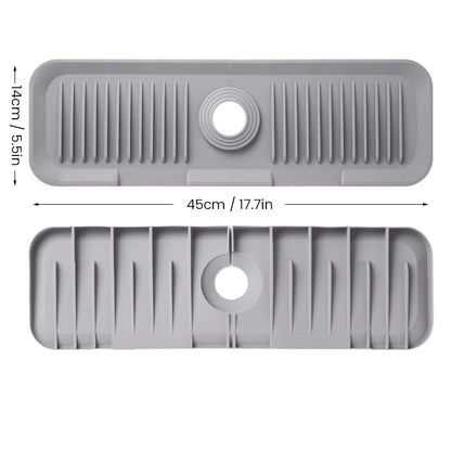 Ultimate Silicone Mat for Kitchen Faucets with Smart Drainage