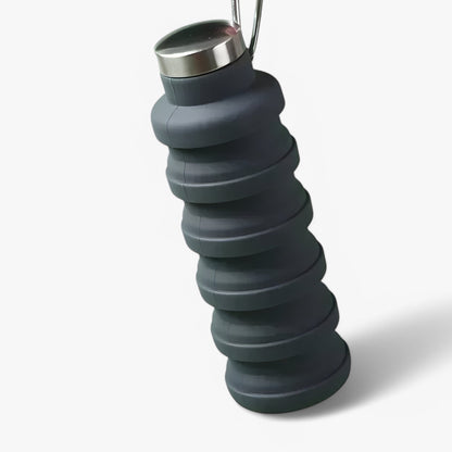 Stay Hydrated Anywhere with Compact, Foldable Water Bottle