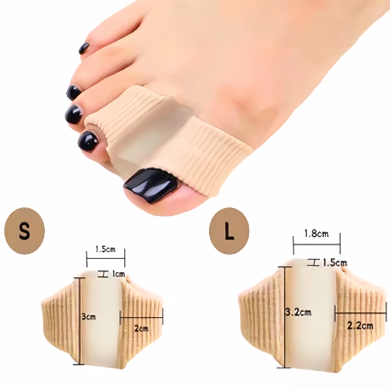 Instant Relief for Hallux Valgus with Comfortable Toe Correction