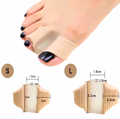 Instant Relief for Hallux Valgus with Comfortable Toe Correction