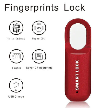 Smart Fingerprint Padlock – Keyless FingerScan Lock