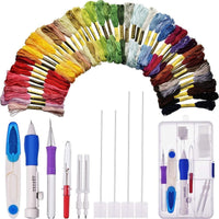 Embroidery thread available in 50 colors