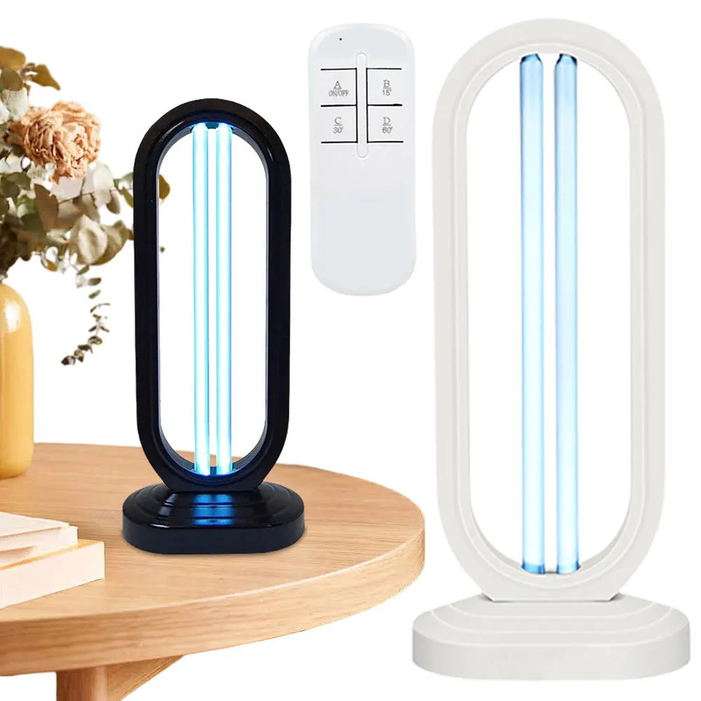 UV-C Sterilization Lamp - 38W with Remote and 3 Timer Settings - 41.5 × 18 cm