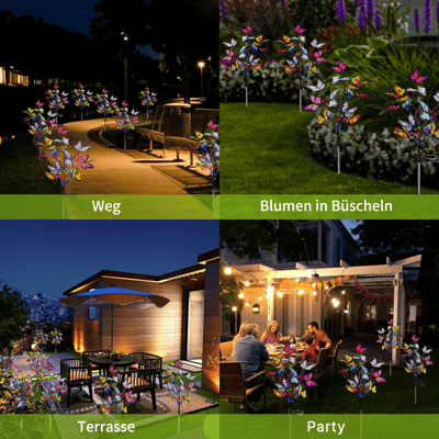 Transform Your Garden with Illuminated Butterflies