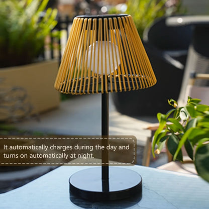 Wireless Solar-Powered Table Light