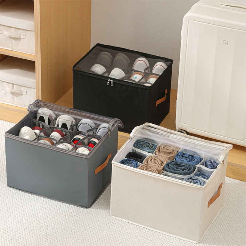 Shoe Storage Organizer for Dust-Free Closet Space Maximization
