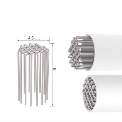 Premium Stainless Steel Vent Guard for Dryer Exhaust | Fits 50–200 mm Pipes | No Tools Required