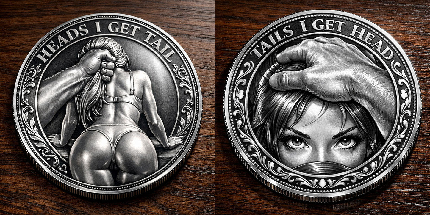 Dual-Sided 3D Collector Coin – A Unique Gaming Token