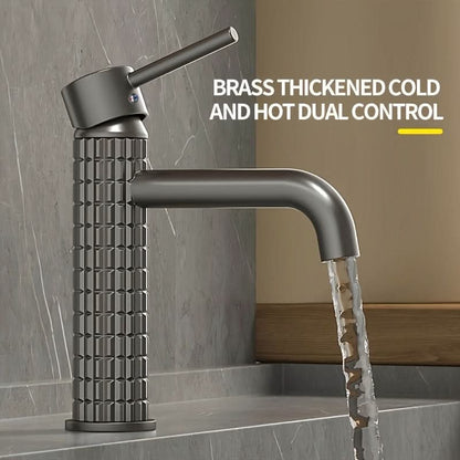 Brass Faucet for Hot and Cold Water – Basin Installation