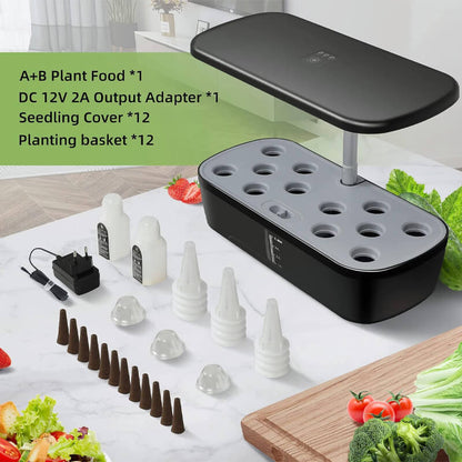 Grow Fresh Greens Indoors 5x Faster Anytime